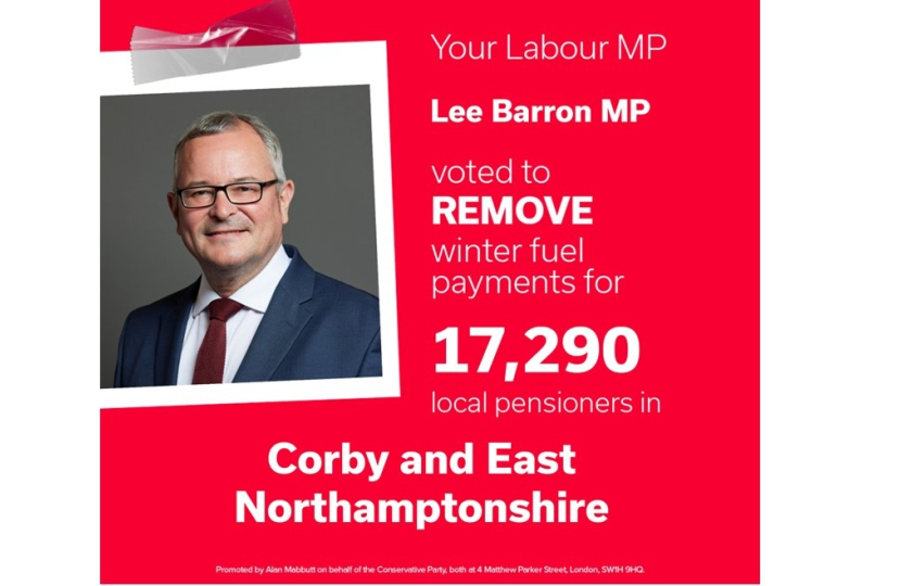 Winter Fuel Allowance - Lee Barron MP